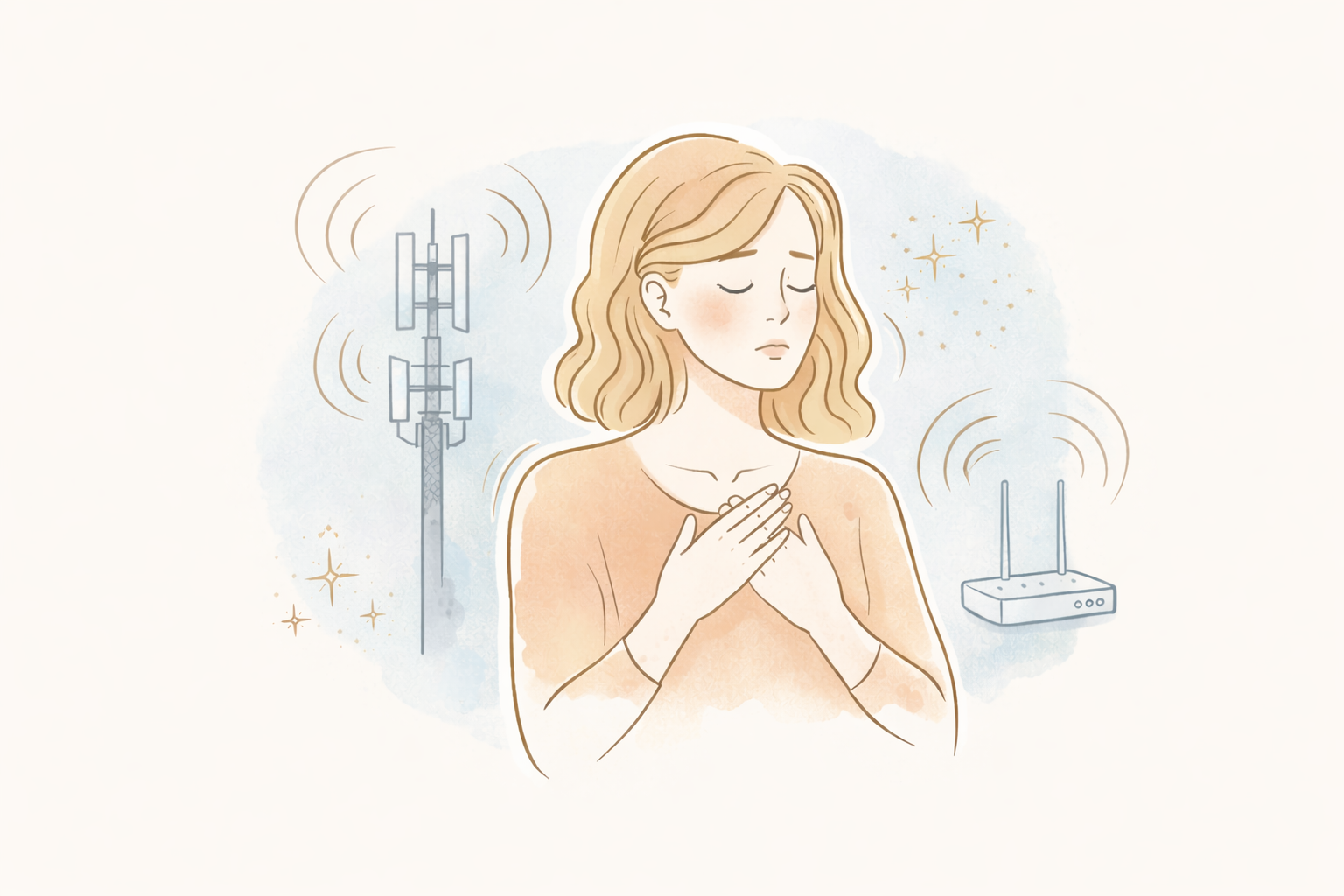 Diminuer son hypersensiblité aux ondes pour retrouver une vie sociale sereine