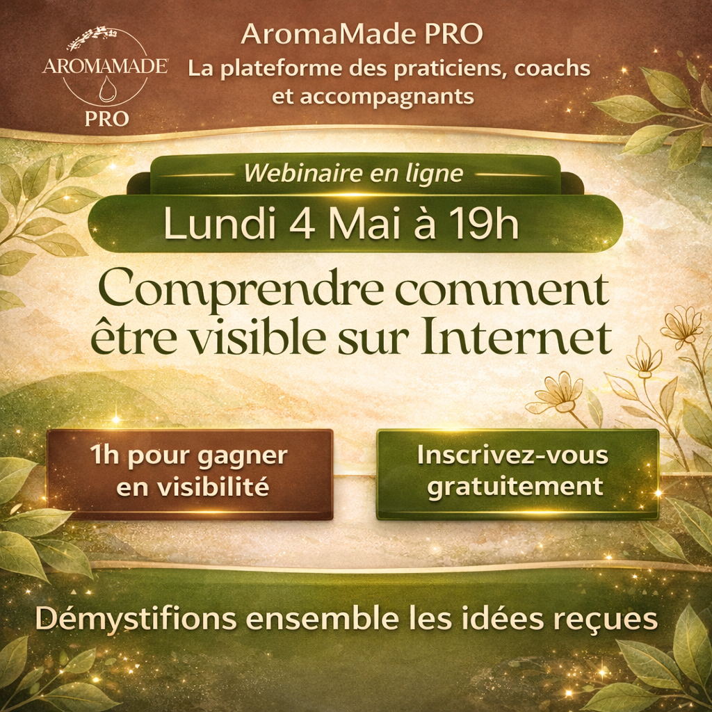 Webinaire praticiens, coachs et accompagnants : Comprendre comment être visible sur Internet 🌿