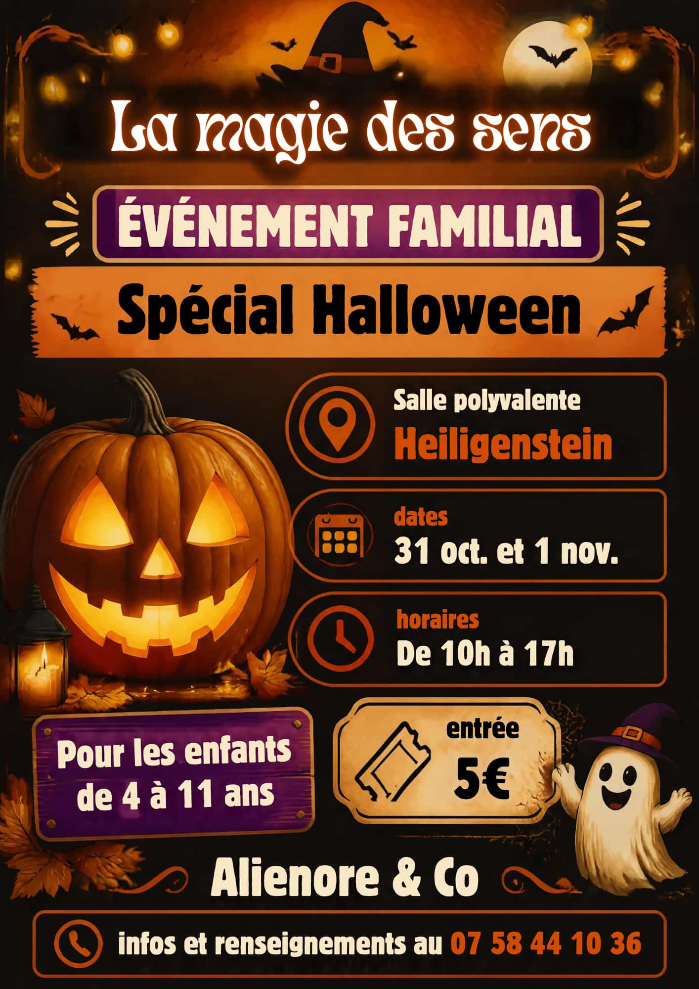 La Magie des sens spécial Halloween