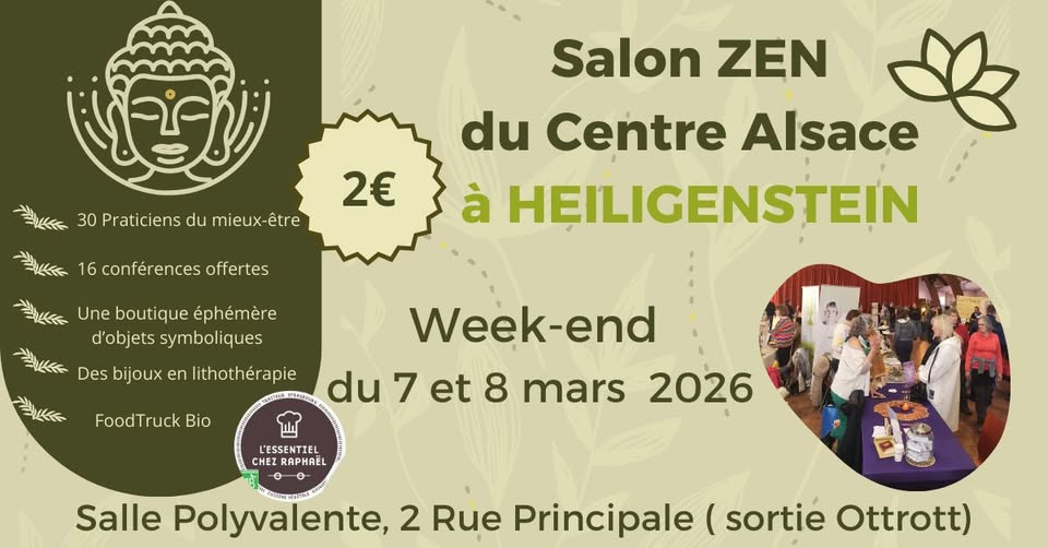 Salon Zen Heiligenstein 7 & 8 mars 2026