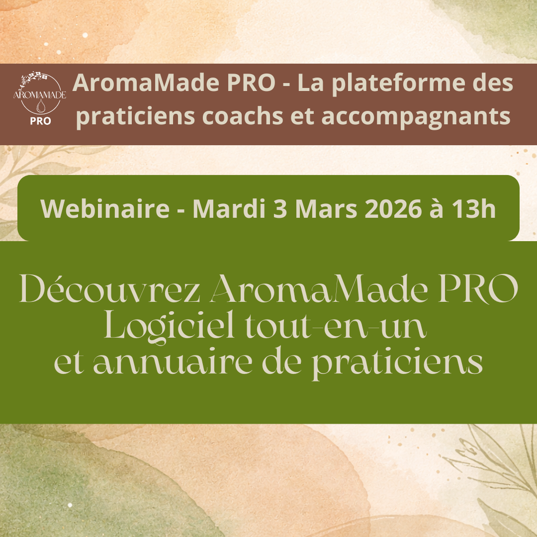 Présentation de la plateforme AromaMade PRO