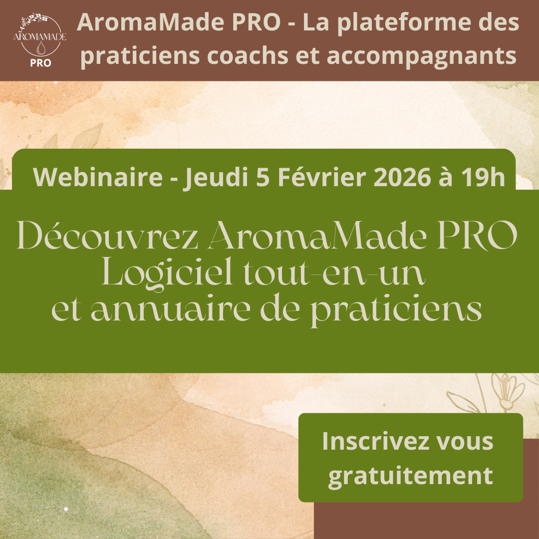 Présentation de la plateforme AromaMade PRO