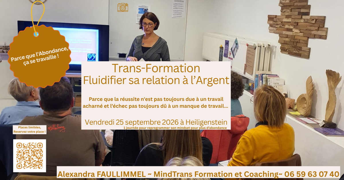 Trans-formation FLUIDIFIER SA RELATION A L'ARGENT