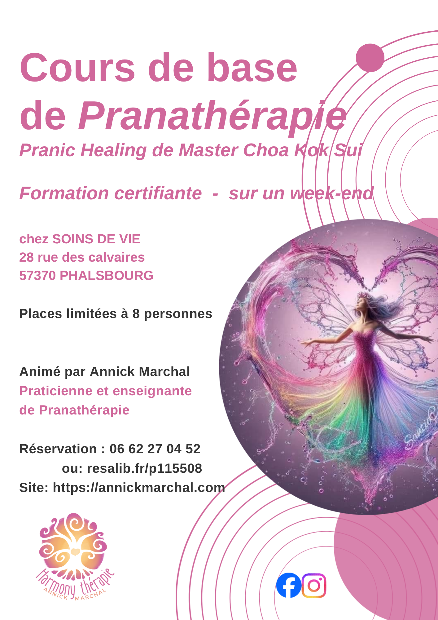 Cours de base de Pranic Healing (Pranathérapie)