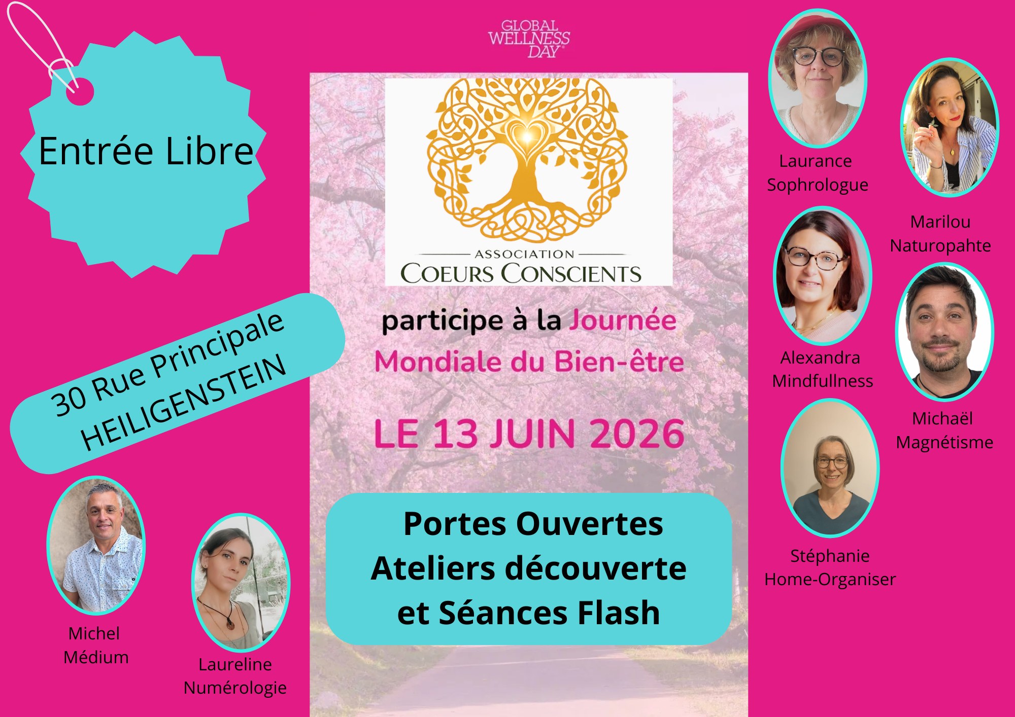 Journée Mondiale du Bien-Etre: Portes Ouvertes à la Ferme des Coeurs Conscients