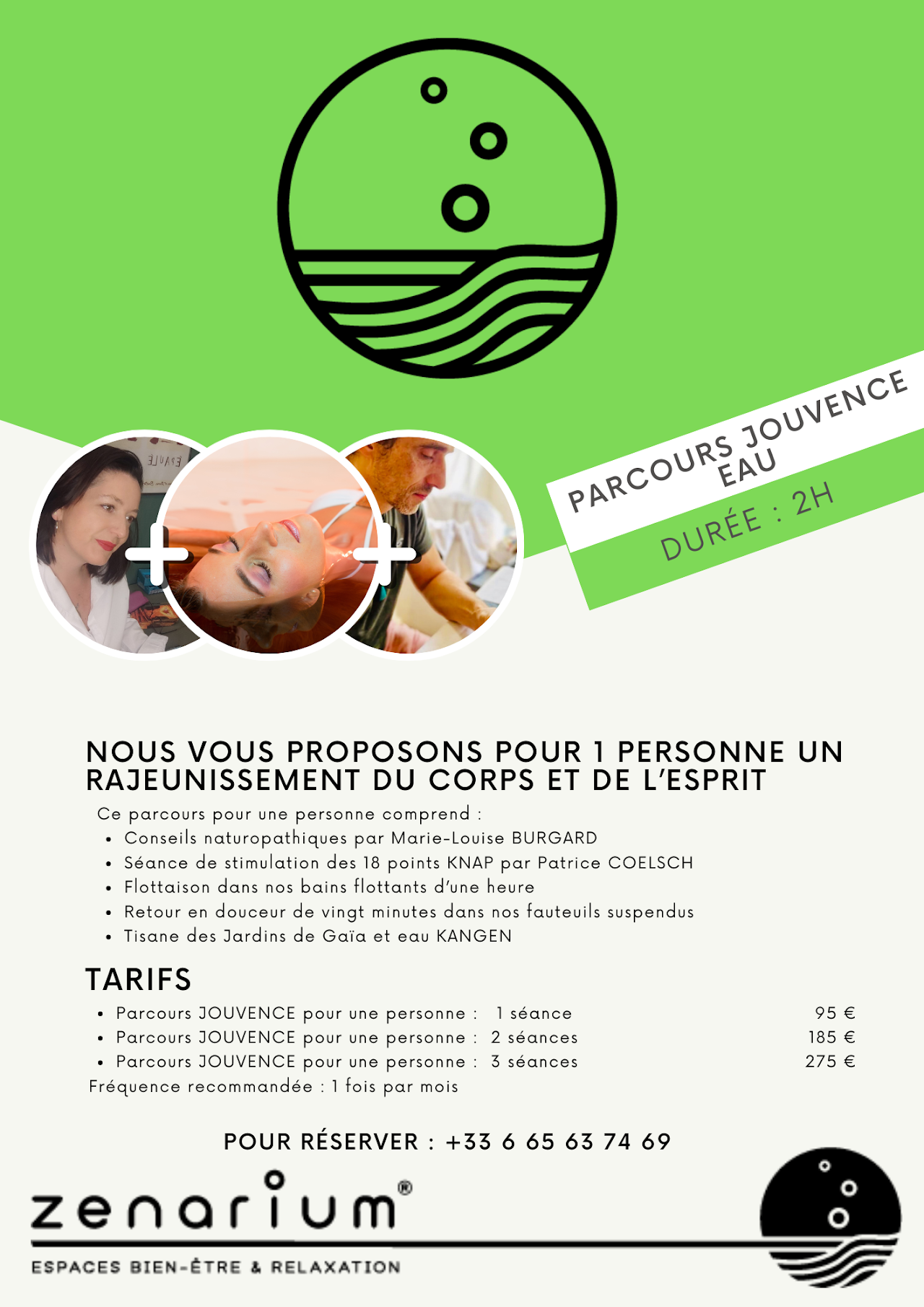 Parcours jouvence Air- Eau ZENARIUM