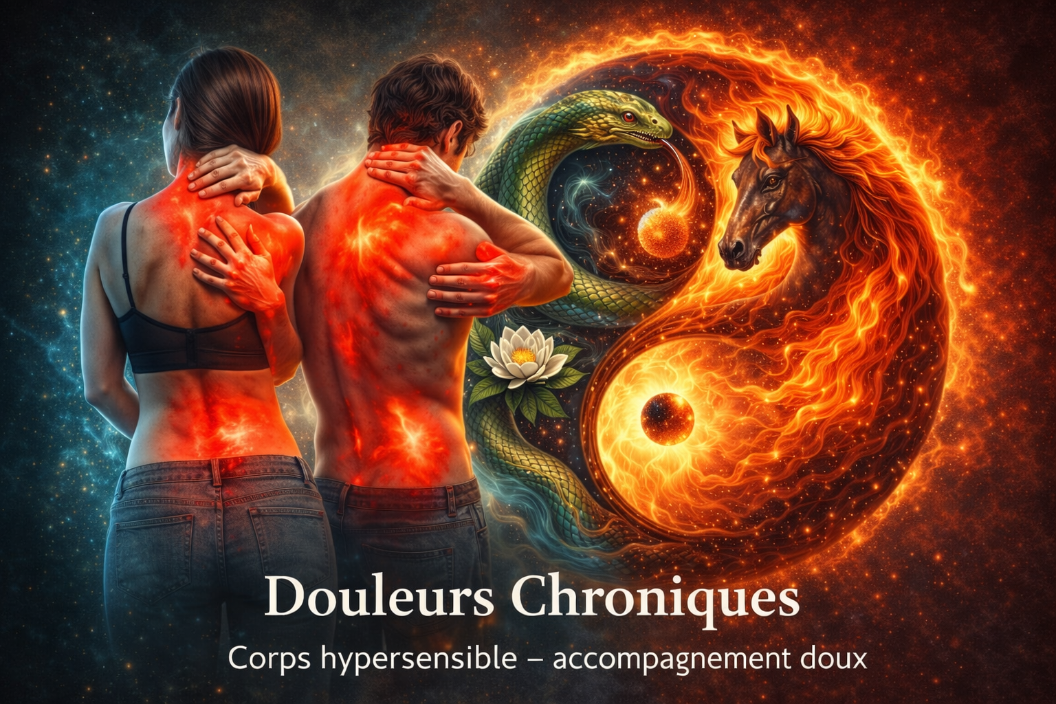 DOULEURS CHRONIQUES : Soin des corps hypersensibles  Apaisement – Équilibre – Mieux-être global