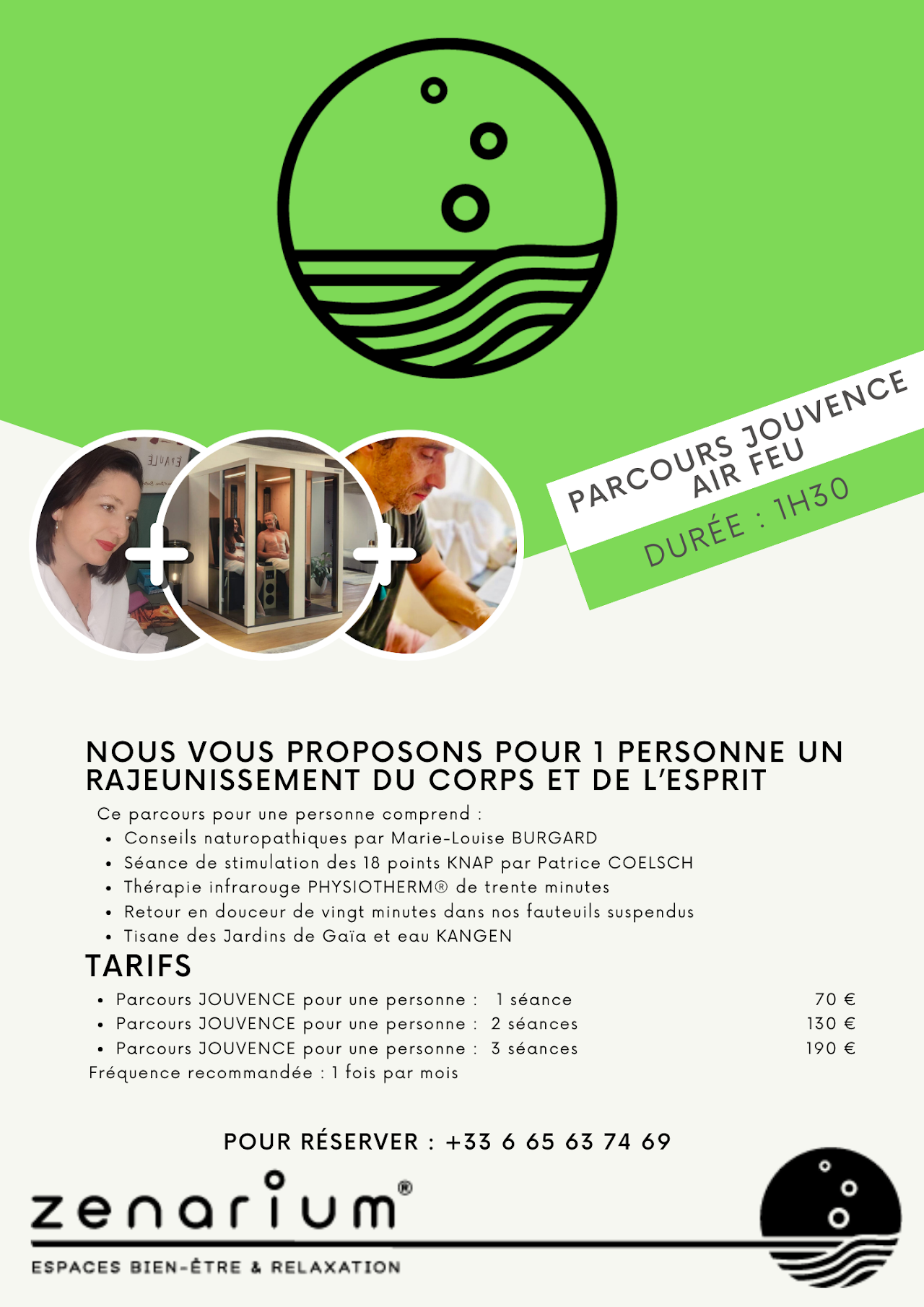 Parcours JOUVENCE AIR - FEU Zenarium